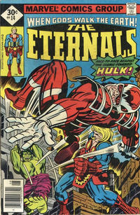 Cover Thumbnail for The Eternals (Marvel, 1976 series) #14 [Whitman]