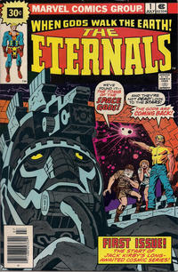 Cover for The Eternals (Marvel, 1976 series) #1 [30¢]