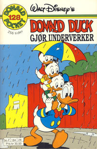 Cover Thumbnail for Donald Pocket (Hjemmet / Egmont, 1968 series) #128 - Donald Duck gjør underverker [1. opplag]