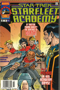 Cover for Star Trek: Starfleet Academy (Marvel, 1996 series) #11 [Newsstand]