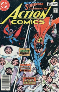 Cover for Action Comics (DC, 1938 series) #548 [Canadian]