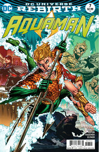 Cover Thumbnail for Aquaman (DC, 2016 series) #7 [Brad Walker / Drew Hennessy Cover]