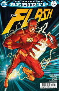 Cover for The Flash (DC, 2016 series) #5 [Dave Johnson Cover]