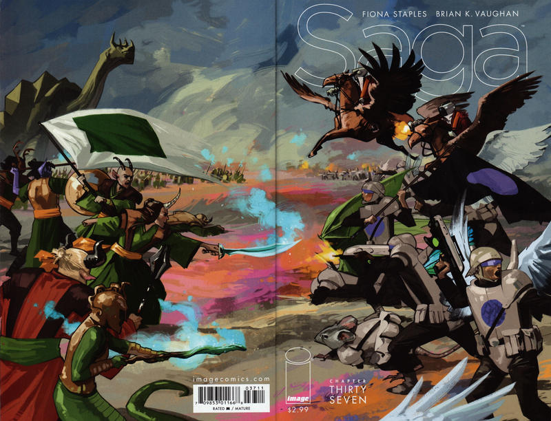 Cover for Saga (Image, 2012 series) #37