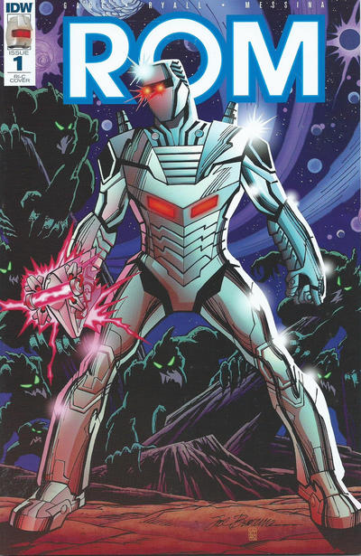 Cover for Rom (IDW, 2016 series) #1 [RI-C Cover - Sal Buscema]