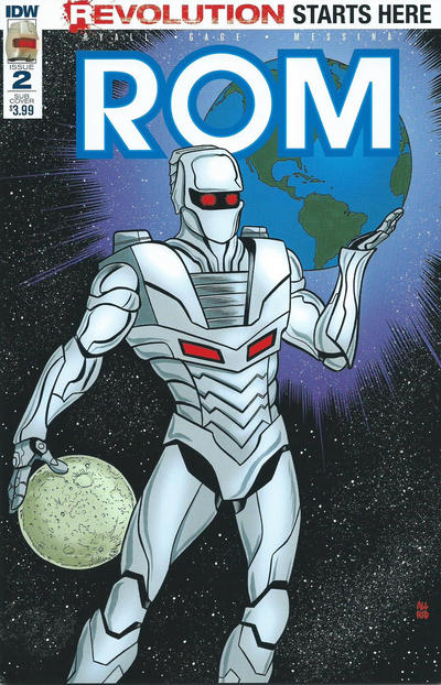 Cover for Rom (IDW, 2016 series) #2 [Mike Allred Cover]