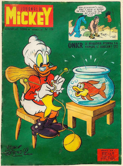 Cover for Le Journal de Mickey (Hachette, 1952 series) #779