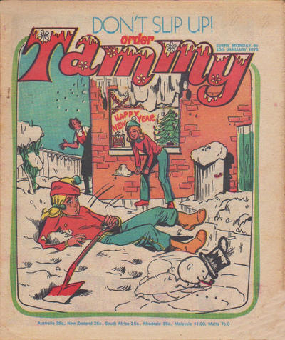 Cover for Tammy (IPC, 1971 series) #10 January 1976