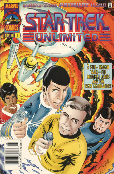 Cover for Star Trek Unlimited (Marvel, 1996 series) #1 [Newsstand]