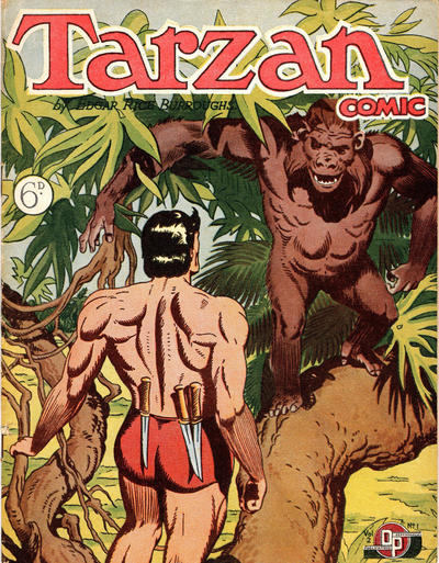 Cover for Tarzan Comic (Donald F. Peters, 1950 series) #v2#1