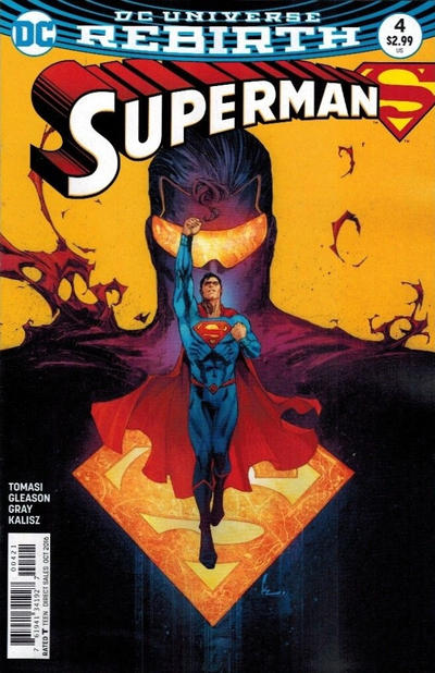 Cover for Superman (DC, 2016 series) #4 [Kenneth Rocafort Cover]