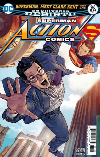 Cover for Action Comics (DC, 2011 series) #963 [Clay Mann Cover]