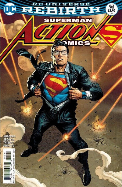 Cover for Action Comics (DC, 2011 series) #961 [Gary Frank Cover]