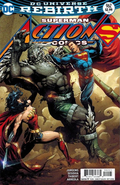 Cover for Action Comics (DC, 2011 series) #962 [Gary Frank Cover]