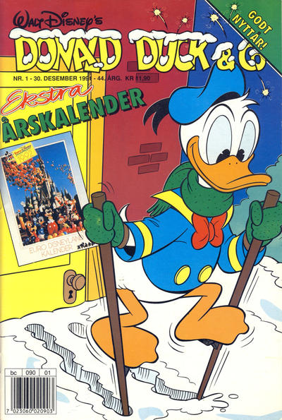 Cover for Donald Duck & Co (Hjemmet / Egmont, 1948 series) #1/1992