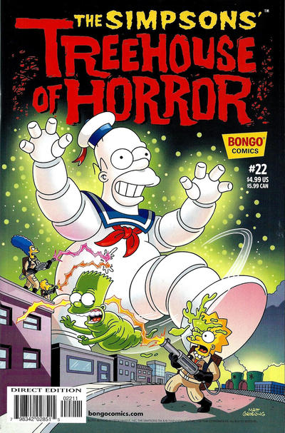 Cover for Treehouse of Horror (Bongo, 1995 series) #22