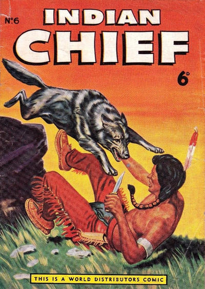Cover for Indian Chief (World Distributors, 1953 series) #6