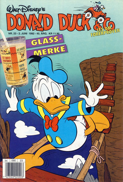 Cover for Donald Duck & Co (Hjemmet / Egmont, 1948 series) #23/1992
