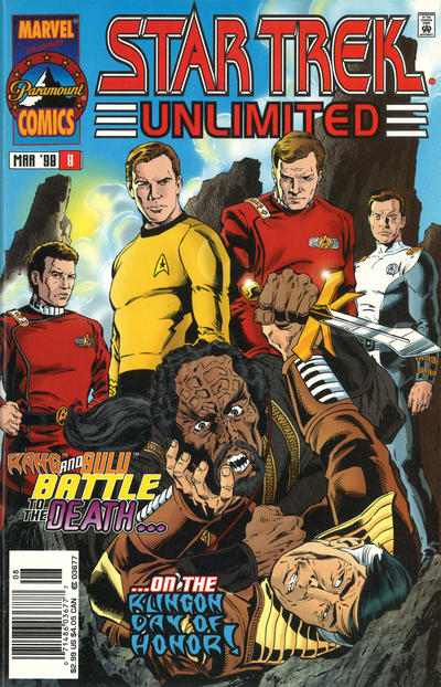 Cover for Star Trek Unlimited (Marvel, 1996 series) #8 [Newsstand]