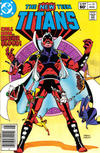 Cover for The New Teen Titans (DC, 1980 series) #22 [Newsstand]