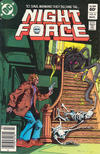 Cover Thumbnail for The Night Force (1982 series) #8 [Newsstand]