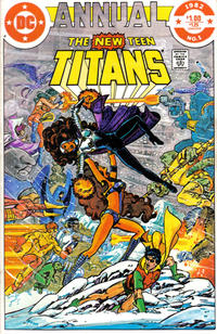 Cover Thumbnail for The New Teen Titans Annual (DC, 1982 series) #1 [Direct]