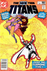 Cover Thumbnail for The New Teen Titans (DC, 1980 series) #3 [Newsstand]
