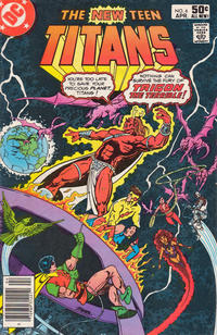 Cover Thumbnail for The New Teen Titans (DC, 1980 series) #6 [Newsstand]