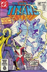 Cover Thumbnail for The New Teen Titans (DC, 1980 series) #14 [Direct]