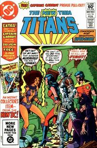 Cover for The New Teen Titans (DC, 1980 series) #16 [Direct]