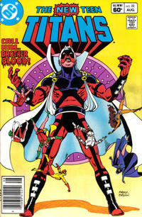 Cover Thumbnail for The New Teen Titans (DC, 1980 series) #22 [Newsstand]