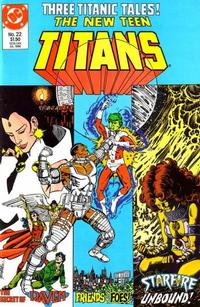 Cover Thumbnail for The New Teen Titans (DC, 1984 series) #22