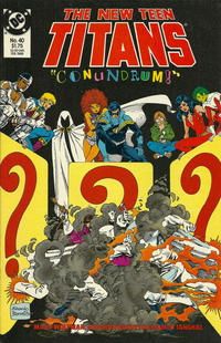Cover Thumbnail for The New Teen Titans (DC, 1984 series) #40