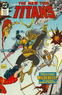 Cover Thumbnail for The New Teen Titans (DC, 1984 series) #41