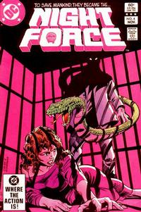 Cover Thumbnail for The Night Force (DC, 1982 series) #4 [Direct]