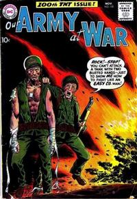 Cover Thumbnail for Our Army at War (DC, 1952 series) #100