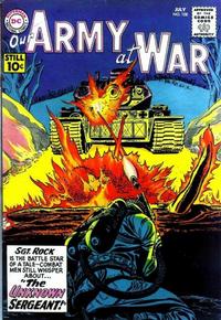 Cover for Our Army at War (DC, 1952 series) #108