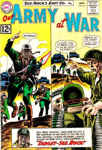 Cover Thumbnail for Our Army at War (DC, 1952 series) #124