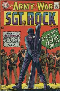 Cover for Our Army at War (DC, 1952 series) #184