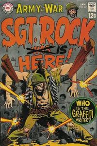 Cover Thumbnail for Our Army at War (DC, 1952 series) #201
