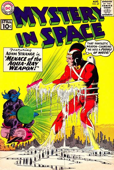Cover for Mystery in Space (DC, 1951 series) #69