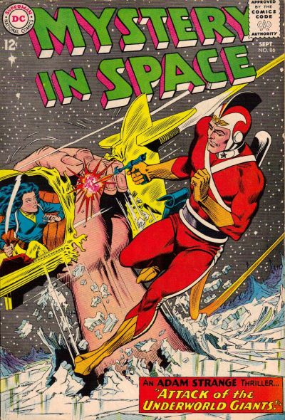 Cover for Mystery in Space (DC, 1951 series) #86