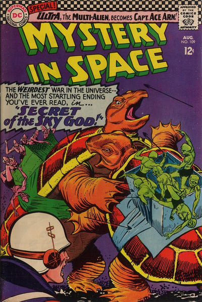 Cover for Mystery in Space (DC, 1951 series) #109