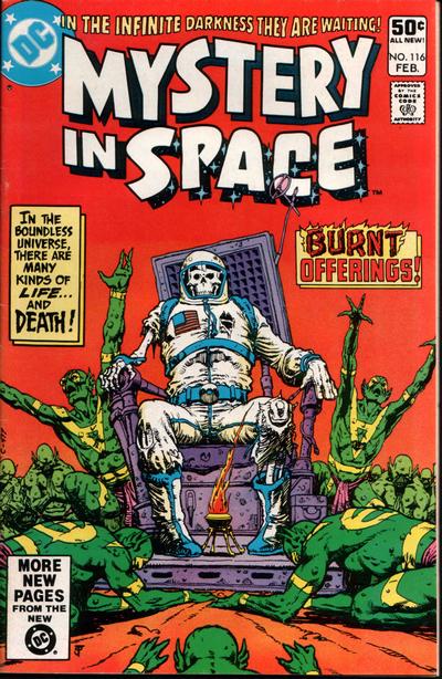 Cover for Mystery in Space (DC, 1951 series) #116 [Direct]