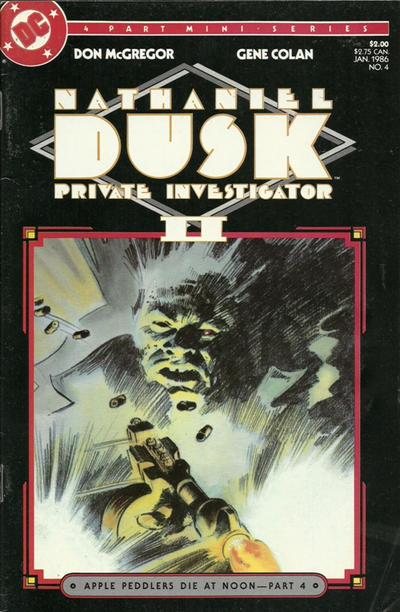 Cover for Nathaniel Dusk II (DC, 1985 series) #4