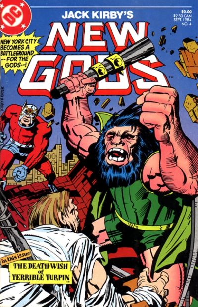Cover for New Gods (DC, 1984 series) #4