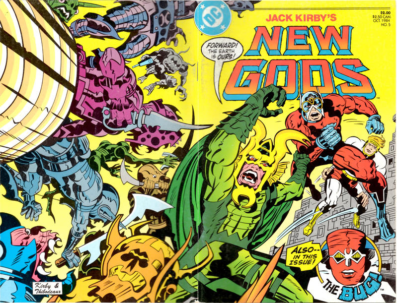 Cover for New Gods (DC, 1984 series) #5