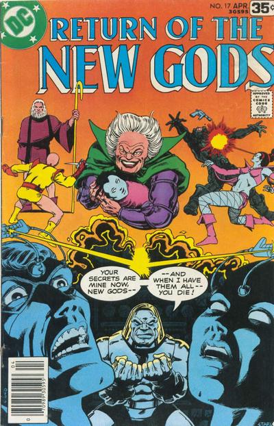 Cover for The New Gods (DC, 1971 series) #17