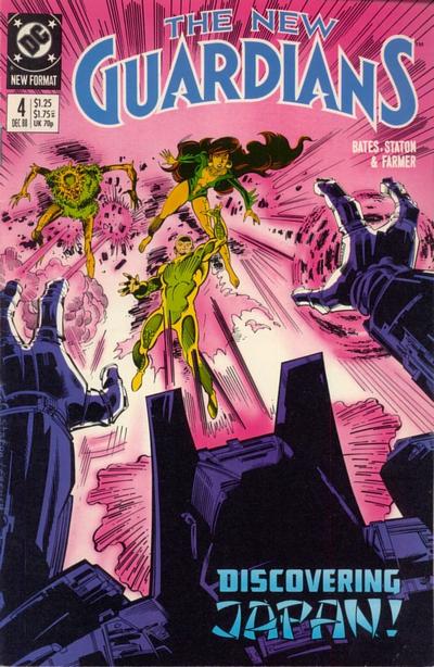 Cover for The New Guardians (DC, 1988 series) #4