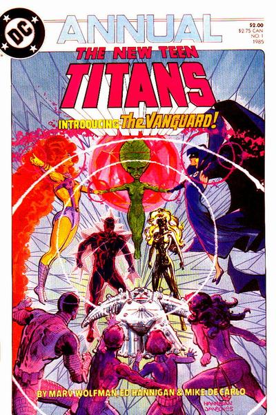 Cover for The New Teen Titans Annual (DC, 1985 series) #1
